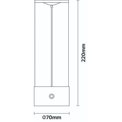 Table lamp 22x7cm - KAT15
