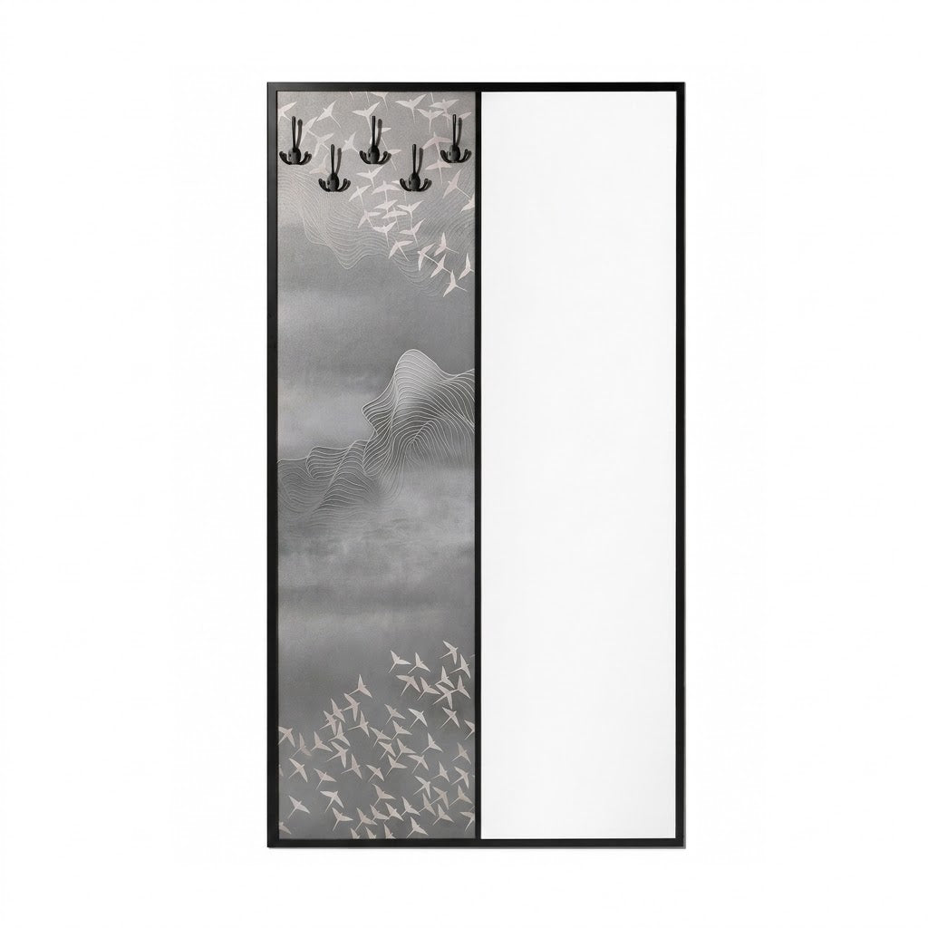 لوحة جدارية (مرايه+علاق) 100*180 YX-022
