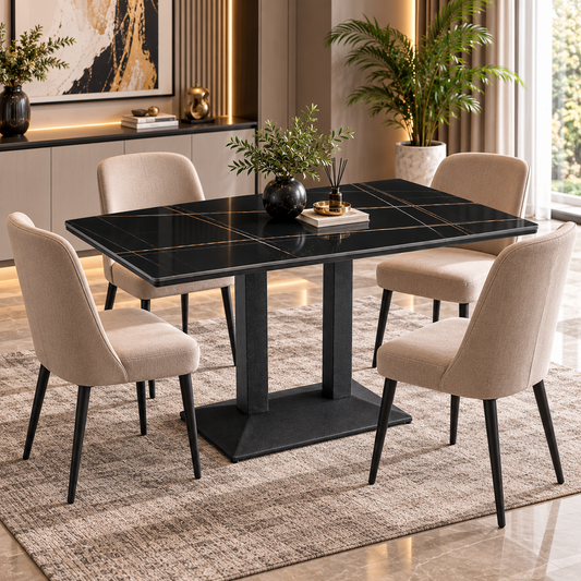 طاولة طعام مفردة 130×70سم - WRD-9100266