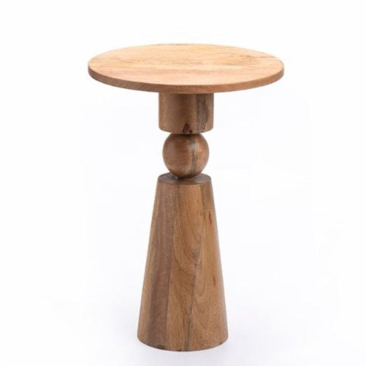 Oak wood Side table 60x40cm - FAM65