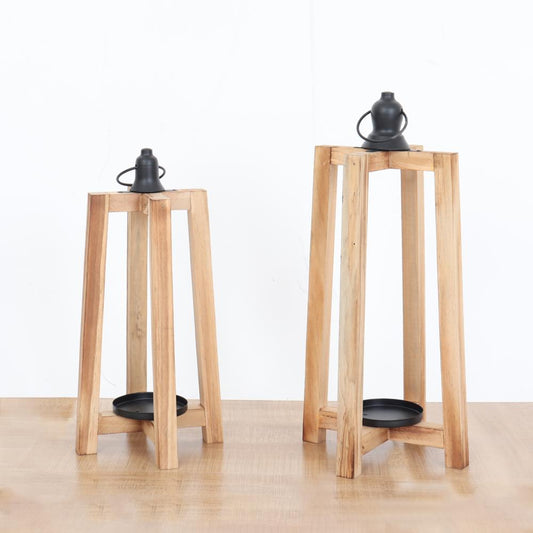 طقم شمعدان قطعتين