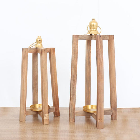 طقم شمعدان قطعتين