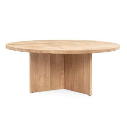 natural wood Coffee table 80x50cm - FAM795