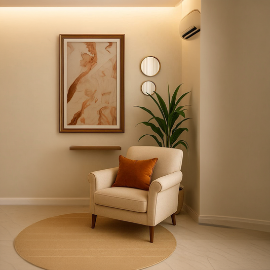 كرسي بذراعين