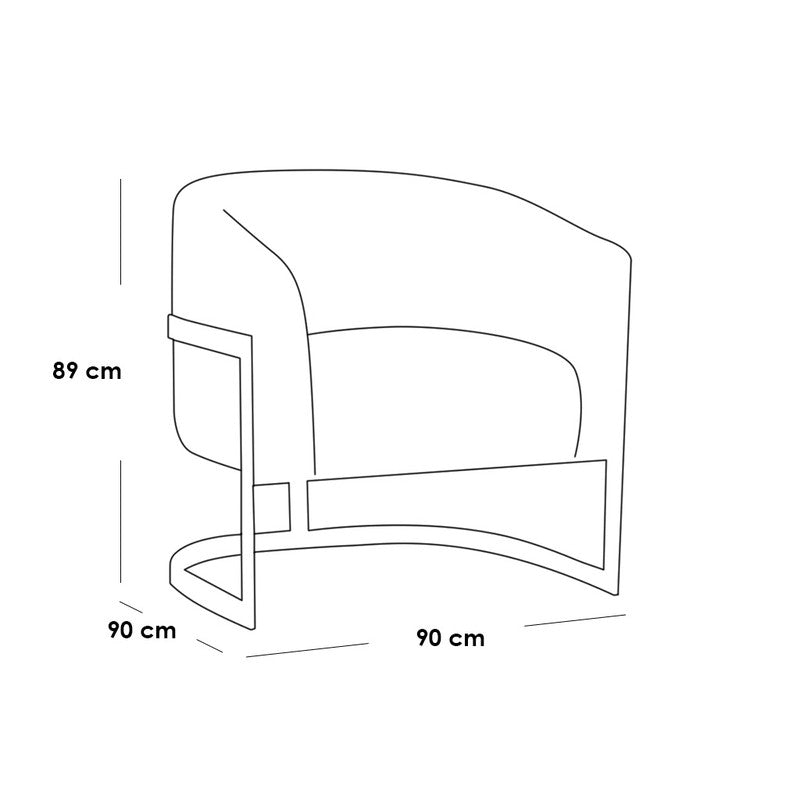 كرسي مع بوف - LOOK80