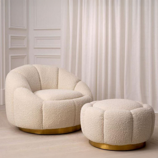 كرسي مع بوف