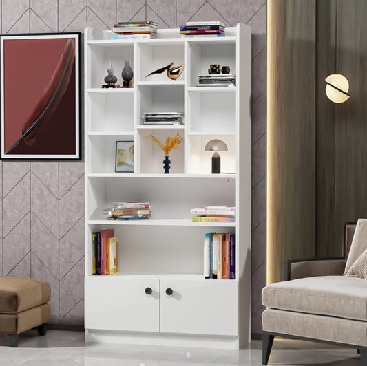 وحدة رفوف مكتبية